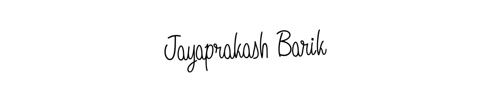 Jayaprakash Barik stylish signature style. Best Handwritten Sign (Angelique-Rose-font-FFP) for my name. Handwritten Signature Collection Ideas for my name Jayaprakash Barik. Jayaprakash Barik signature style 5 images and pictures png