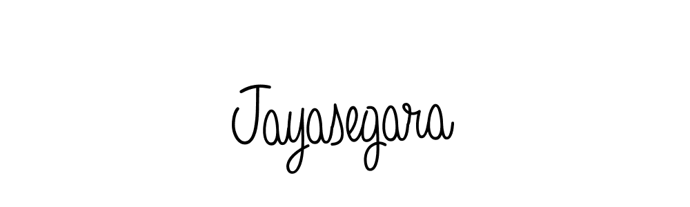 How to make Jayasegara name signature. Use Angelique-Rose-font-FFP style for creating short signs online. This is the latest handwritten sign. Jayasegara signature style 5 images and pictures png