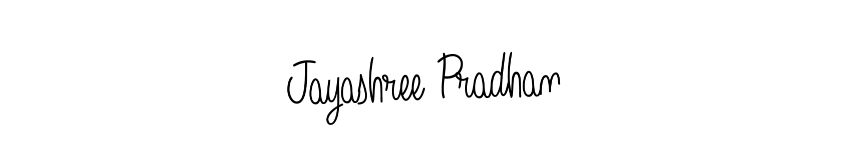 How to Draw Jayashree Pradhan signature style? Angelique-Rose-font-FFP is a latest design signature styles for name Jayashree Pradhan. Jayashree Pradhan signature style 5 images and pictures png