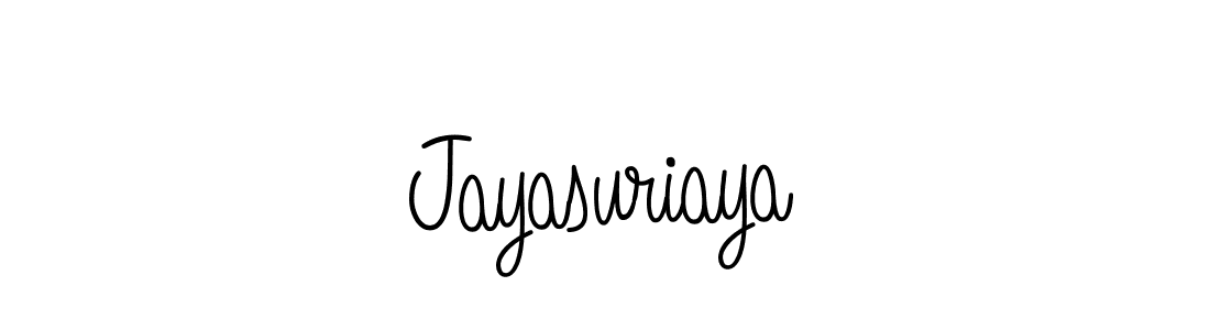 Make a short Jayasuriaya signature style. Manage your documents anywhere anytime using Angelique-Rose-font-FFP. Create and add eSignatures, submit forms, share and send files easily. Jayasuriaya signature style 5 images and pictures png