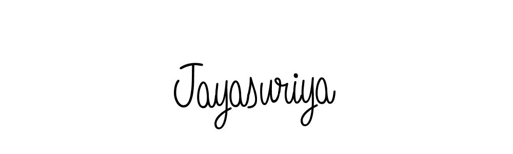 How to Draw Jayasuriya signature style? Angelique-Rose-font-FFP is a latest design signature styles for name Jayasuriya. Jayasuriya signature style 5 images and pictures png