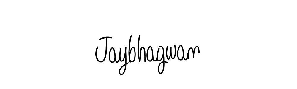 Make a beautiful signature design for name Jaybhagwan. With this signature (Angelique-Rose-font-FFP) style, you can create a handwritten signature for free. Jaybhagwan signature style 5 images and pictures png