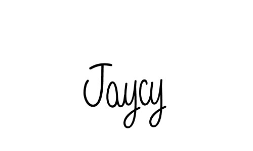 Create a beautiful signature design for name Jaycy. With this signature (Angelique-Rose-font-FFP) fonts, you can make a handwritten signature for free. Jaycy signature style 5 images and pictures png