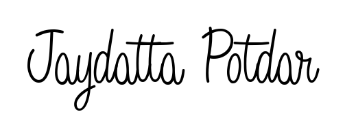 The best way (Angelique-Rose-font-FFP) to make a short signature is to pick only two or three words in your name. For converting this name Jaydatta Potdar. Jaydatta Potdar signature style 5 images and pictures png