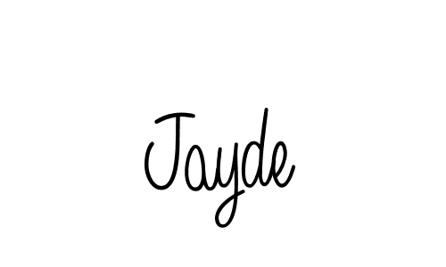 Make a short Jayde signature style. Manage your documents anywhere anytime using Angelique-Rose-font-FFP. Create and add eSignatures, submit forms, share and send files easily. Jayde signature style 5 images and pictures png