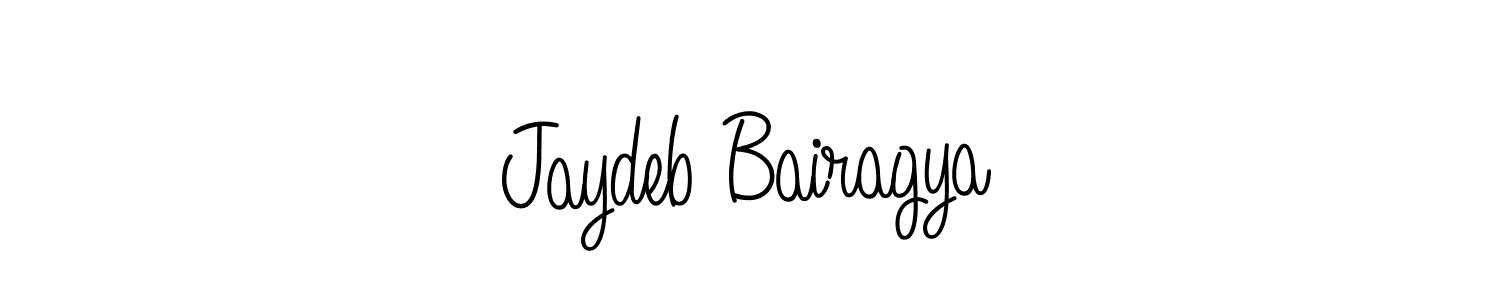 Make a short Jaydeb Bairagya signature style. Manage your documents anywhere anytime using Angelique-Rose-font-FFP. Create and add eSignatures, submit forms, share and send files easily. Jaydeb Bairagya signature style 5 images and pictures png