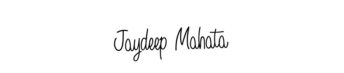 Jaydeep Mahata stylish signature style. Best Handwritten Sign (Angelique-Rose-font-FFP) for my name. Handwritten Signature Collection Ideas for my name Jaydeep Mahata. Jaydeep Mahata signature style 5 images and pictures png