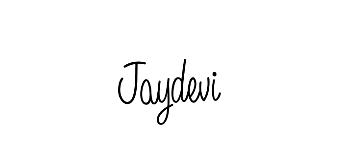 The best way (Angelique-Rose-font-FFP) to make a short signature is to pick only two or three words in your name. The name Jaydevi include a total of six letters. For converting this name. Jaydevi signature style 5 images and pictures png