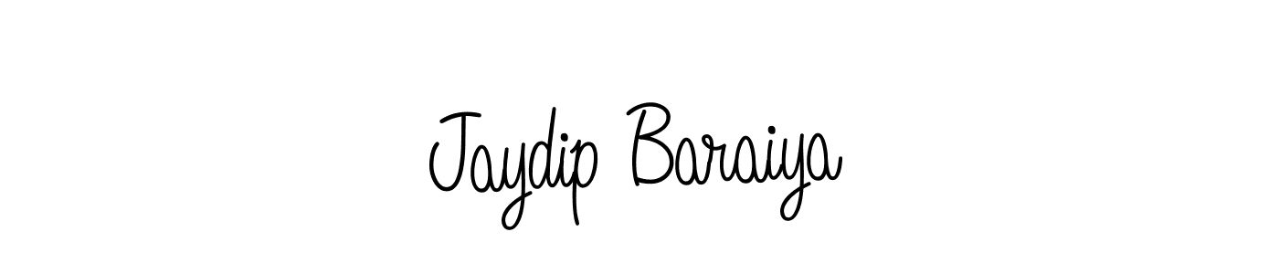 Here are the top 10 professional signature styles for the name Jaydip Baraiya. These are the best autograph styles you can use for your name. Jaydip Baraiya signature style 5 images and pictures png