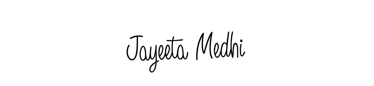 Once you've used our free online signature maker to create your best signature Angelique-Rose-font-FFP style, it's time to enjoy all of the benefits that Jayeeta Medhi name signing documents. Jayeeta Medhi signature style 5 images and pictures png