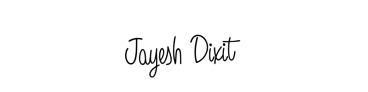 Create a beautiful signature design for name Jayesh Dixit. With this signature (Angelique-Rose-font-FFP) fonts, you can make a handwritten signature for free. Jayesh Dixit signature style 5 images and pictures png