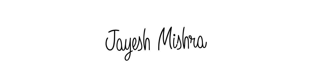 Design your own signature with our free online signature maker. With this signature software, you can create a handwritten (Angelique-Rose-font-FFP) signature for name Jayesh Mishra. Jayesh Mishra signature style 5 images and pictures png