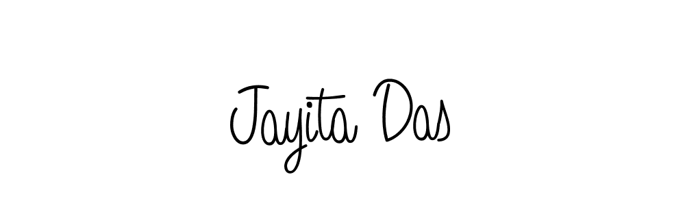 The best way (Angelique-Rose-font-FFP) to make a short signature is to pick only two or three words in your name. The name Jayita Das include a total of six letters. For converting this name. Jayita Das signature style 5 images and pictures png