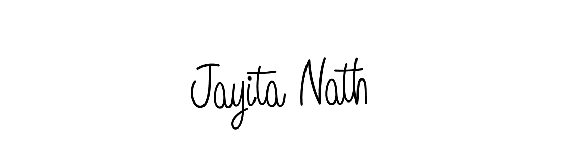 Angelique-Rose-font-FFP is a professional signature style that is perfect for those who want to add a touch of class to their signature. It is also a great choice for those who want to make their signature more unique. Get Jayita Nath name to fancy signature for free. Jayita Nath signature style 5 images and pictures png