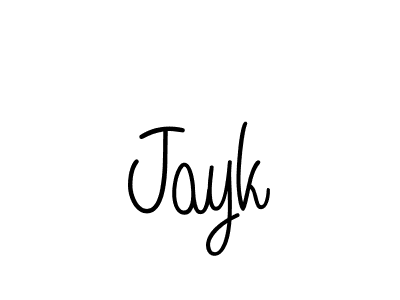 How to Draw Jayk signature style? Angelique-Rose-font-FFP is a latest design signature styles for name Jayk. Jayk signature style 5 images and pictures png