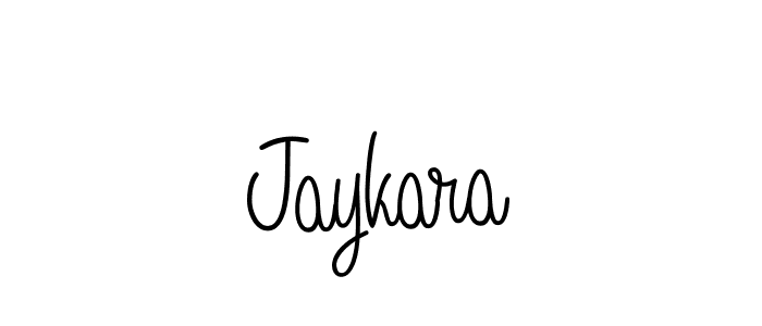 The best way (Angelique-Rose-font-FFP) to make a short signature is to pick only two or three words in your name. The name Jaykara include a total of six letters. For converting this name. Jaykara signature style 5 images and pictures png