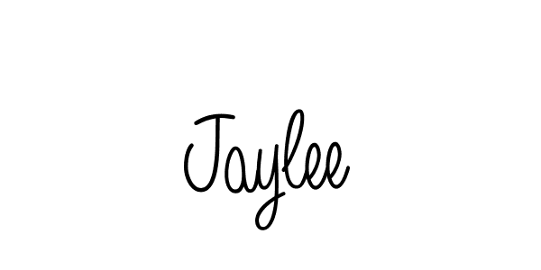 Make a beautiful signature design for name Jaylee. With this signature (Angelique-Rose-font-FFP) style, you can create a handwritten signature for free. Jaylee signature style 5 images and pictures png