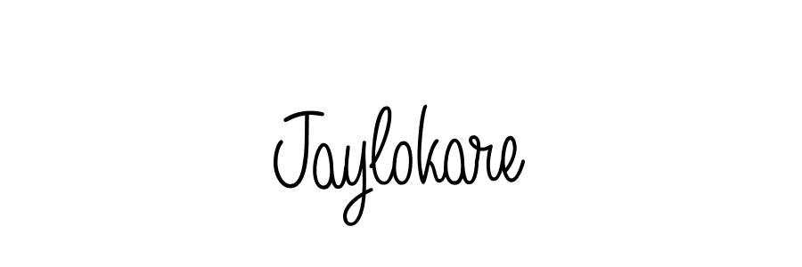 How to Draw Jaylokare signature style? Angelique-Rose-font-FFP is a latest design signature styles for name Jaylokare. Jaylokare signature style 5 images and pictures png