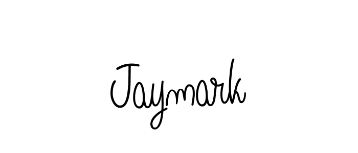 Make a beautiful signature design for name Jaymark. With this signature (Angelique-Rose-font-FFP) style, you can create a handwritten signature for free. Jaymark signature style 5 images and pictures png