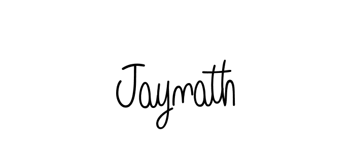 Design your own signature with our free online signature maker. With this signature software, you can create a handwritten (Angelique-Rose-font-FFP) signature for name Jaynath. Jaynath signature style 5 images and pictures png