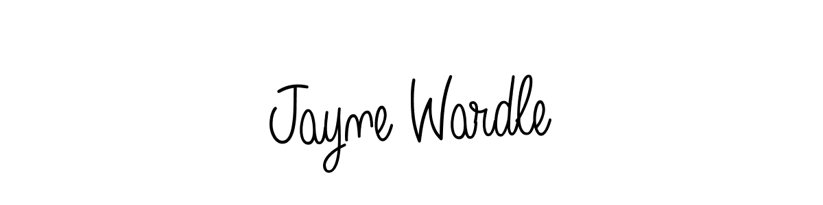 Design your own signature with our free online signature maker. With this signature software, you can create a handwritten (Angelique-Rose-font-FFP) signature for name Jayne Wardle. Jayne Wardle signature style 5 images and pictures png