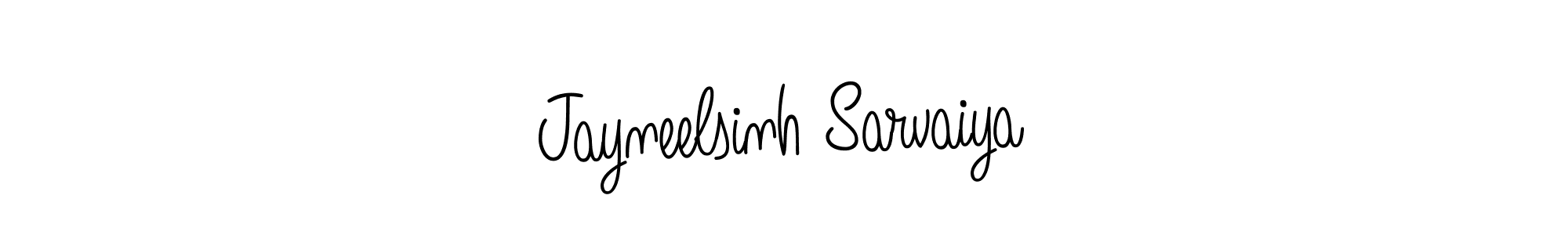 Make a beautiful signature design for name Jayneelsinh Sarvaiya. Use this online signature maker to create a handwritten signature for free. Jayneelsinh Sarvaiya signature style 5 images and pictures png