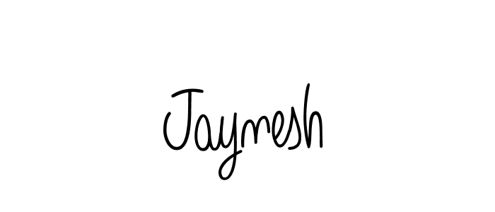 How to Draw Jaynesh signature style? Angelique-Rose-font-FFP is a latest design signature styles for name Jaynesh. Jaynesh signature style 5 images and pictures png