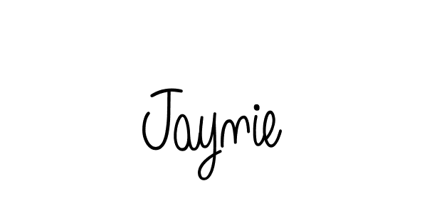 How to Draw Jaynie signature style? Angelique-Rose-font-FFP is a latest design signature styles for name Jaynie. Jaynie signature style 5 images and pictures png