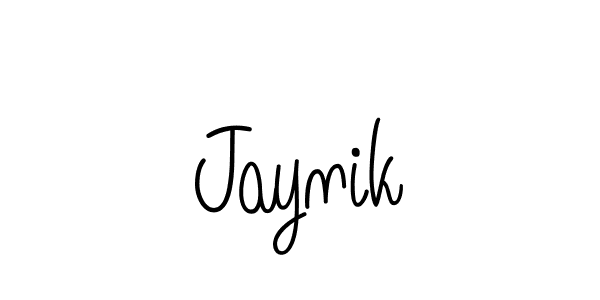 Make a beautiful signature design for name Jaynik. Use this online signature maker to create a handwritten signature for free. Jaynik signature style 5 images and pictures png