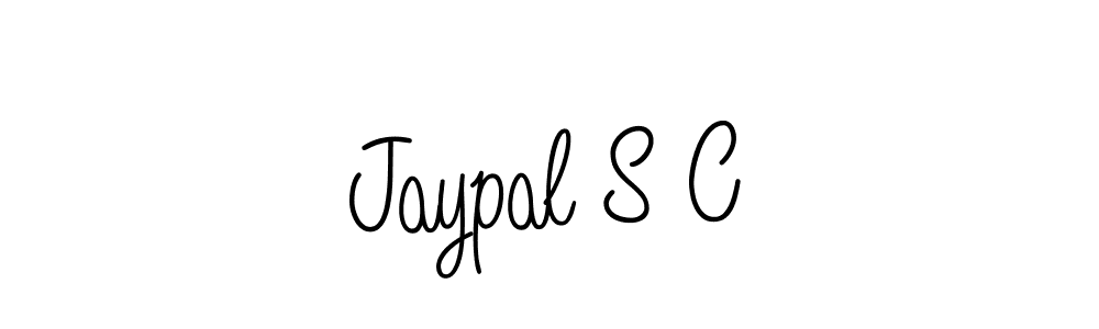 Jaypal S C stylish signature style. Best Handwritten Sign (Angelique-Rose-font-FFP) for my name. Handwritten Signature Collection Ideas for my name Jaypal S C. Jaypal S C signature style 5 images and pictures png