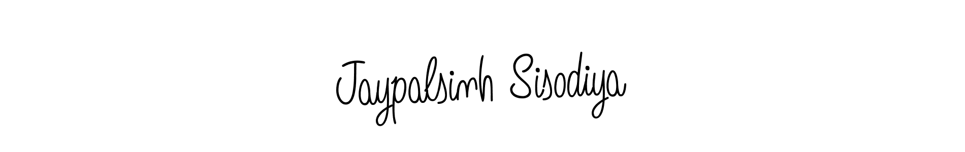 You should practise on your own different ways (Angelique-Rose-font-FFP) to write your name (Jaypalsinh Sisodiya) in signature. don't let someone else do it for you. Jaypalsinh Sisodiya signature style 5 images and pictures png
