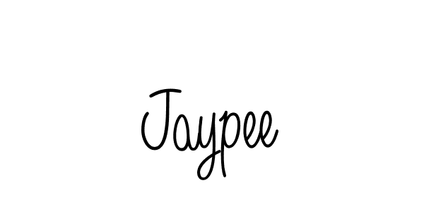 How to make Jaypee signature? Angelique-Rose-font-FFP is a professional autograph style. Create handwritten signature for Jaypee name. Jaypee signature style 5 images and pictures png