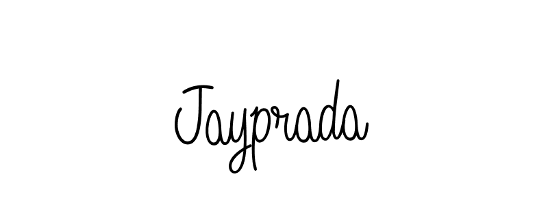 How to make Jayprada name signature. Use Angelique-Rose-font-FFP style for creating short signs online. This is the latest handwritten sign. Jayprada signature style 5 images and pictures png