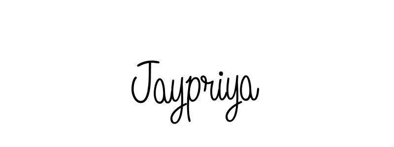 Make a beautiful signature design for name Jaypriya. Use this online signature maker to create a handwritten signature for free. Jaypriya signature style 5 images and pictures png