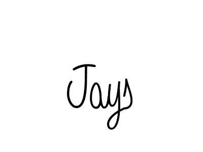 Make a beautiful signature design for name Jays. With this signature (Angelique-Rose-font-FFP) style, you can create a handwritten signature for free. Jays signature style 5 images and pictures png