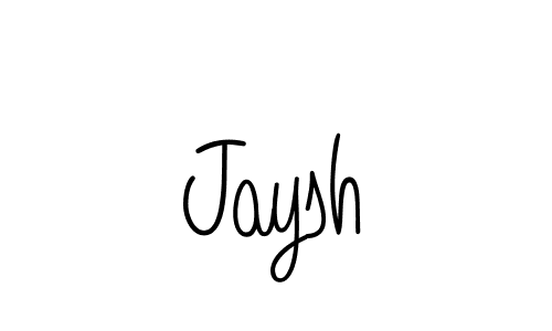 How to Draw Jaysh signature style? Angelique-Rose-font-FFP is a latest design signature styles for name Jaysh. Jaysh signature style 5 images and pictures png