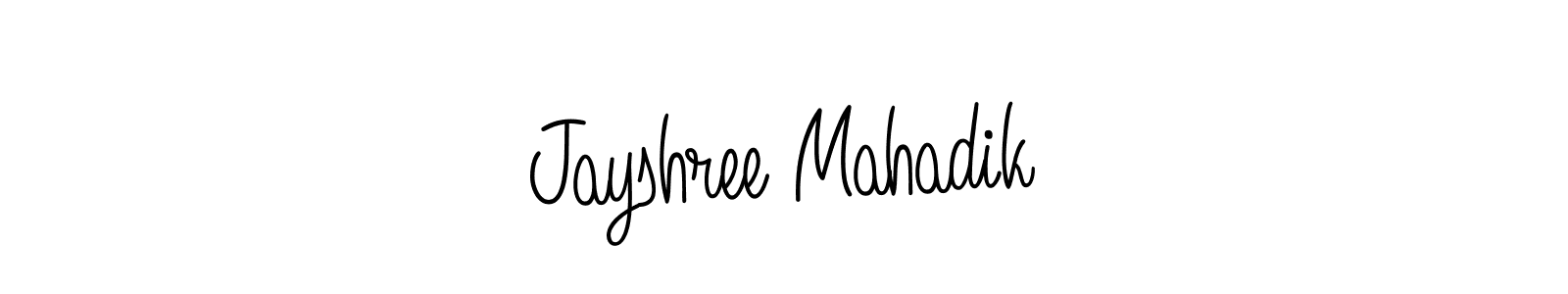 Also You can easily find your signature by using the search form. We will create Jayshree Mahadik name handwritten signature images for you free of cost using Angelique-Rose-font-FFP sign style. Jayshree Mahadik signature style 5 images and pictures png