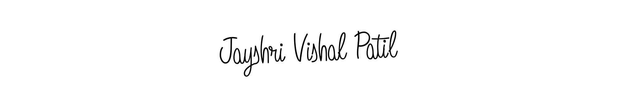 How to Draw Jayshri Vishal Patil signature style? Angelique-Rose-font-FFP is a latest design signature styles for name Jayshri Vishal Patil. Jayshri Vishal Patil signature style 5 images and pictures png