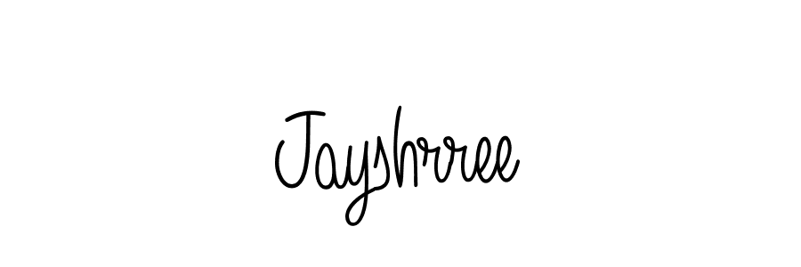 How to Draw Jayshrree signature style? Angelique-Rose-font-FFP is a latest design signature styles for name Jayshrree. Jayshrree signature style 5 images and pictures png