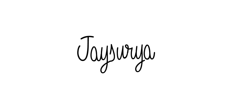 How to Draw Jaysurya signature style? Angelique-Rose-font-FFP is a latest design signature styles for name Jaysurya. Jaysurya signature style 5 images and pictures png