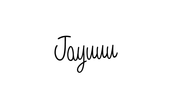 The best way (Angelique-Rose-font-FFP) to make a short signature is to pick only two or three words in your name. The name Jayuuu include a total of six letters. For converting this name. Jayuuu signature style 5 images and pictures png