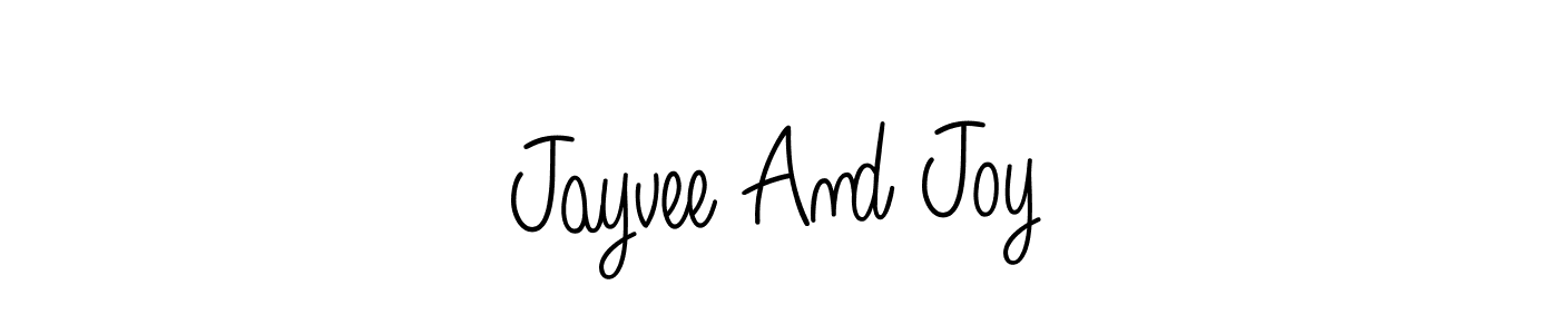 It looks lik you need a new signature style for name Jayvee And Joy. Design unique handwritten (Angelique-Rose-font-FFP) signature with our free signature maker in just a few clicks. Jayvee And Joy signature style 5 images and pictures png