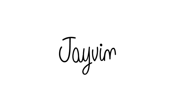 Best and Professional Signature Style for Jayvin. Angelique-Rose-font-FFP Best Signature Style Collection. Jayvin signature style 5 images and pictures png