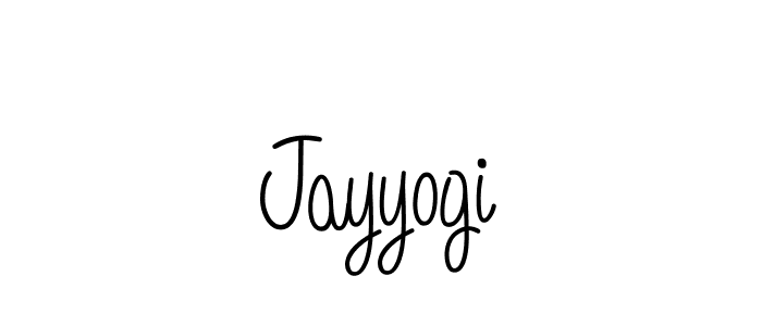 The best way (Angelique-Rose-font-FFP) to make a short signature is to pick only two or three words in your name. The name Jayyogi include a total of six letters. For converting this name. Jayyogi signature style 5 images and pictures png