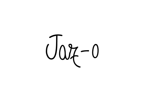 The best way (Angelique-Rose-font-FFP) to make a short signature is to pick only two or three words in your name. The name Jaz-o include a total of six letters. For converting this name. Jaz-o signature style 5 images and pictures png