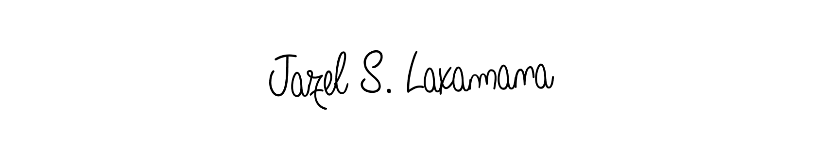 Make a short Jazel S. Laxamana signature style. Manage your documents anywhere anytime using Angelique-Rose-font-FFP. Create and add eSignatures, submit forms, share and send files easily. Jazel S. Laxamana signature style 5 images and pictures png