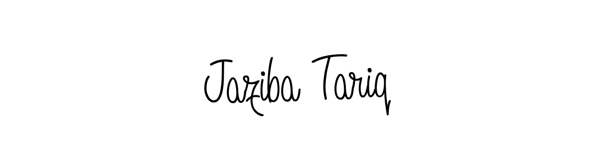 It looks lik you need a new signature style for name Jaziba Tariq. Design unique handwritten (Angelique-Rose-font-FFP) signature with our free signature maker in just a few clicks. Jaziba Tariq signature style 5 images and pictures png