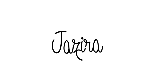 How to Draw Jazira signature style? Angelique-Rose-font-FFP is a latest design signature styles for name Jazira. Jazira signature style 5 images and pictures png