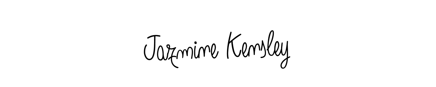 Once you've used our free online signature maker to create your best signature Angelique-Rose-font-FFP style, it's time to enjoy all of the benefits that Jazmine Kensley name signing documents. Jazmine Kensley signature style 5 images and pictures png