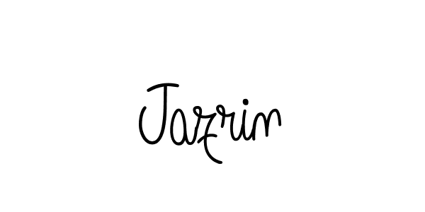 It looks lik you need a new signature style for name Jazrin. Design unique handwritten (Angelique-Rose-font-FFP) signature with our free signature maker in just a few clicks. Jazrin signature style 5 images and pictures png